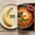 [연속혈당측정 #6] 아침 바나나 153, 점심 라면 200