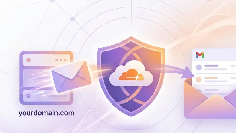 내 도메인 이메일 무료로 만들기: Cloudflare 이메일 포워딩