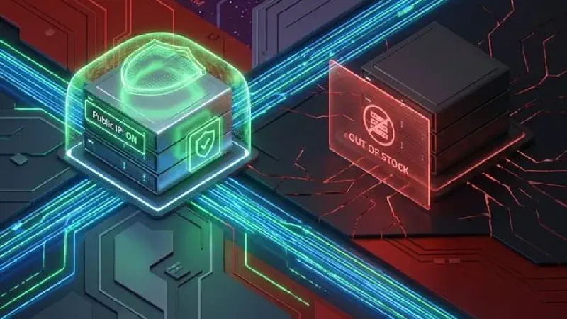 오라클 클라우드 VCN 먼저 만들기: Public IP 해결과 용량 초과