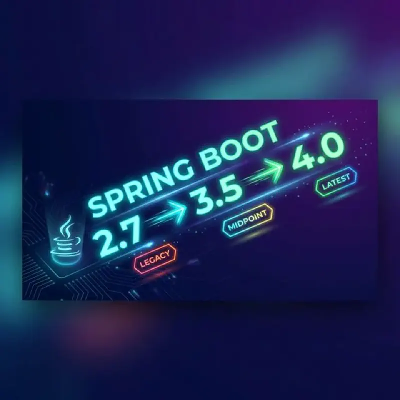 Spring Boot 2.7 → 4.0 마이그레이션: 단계적 전략